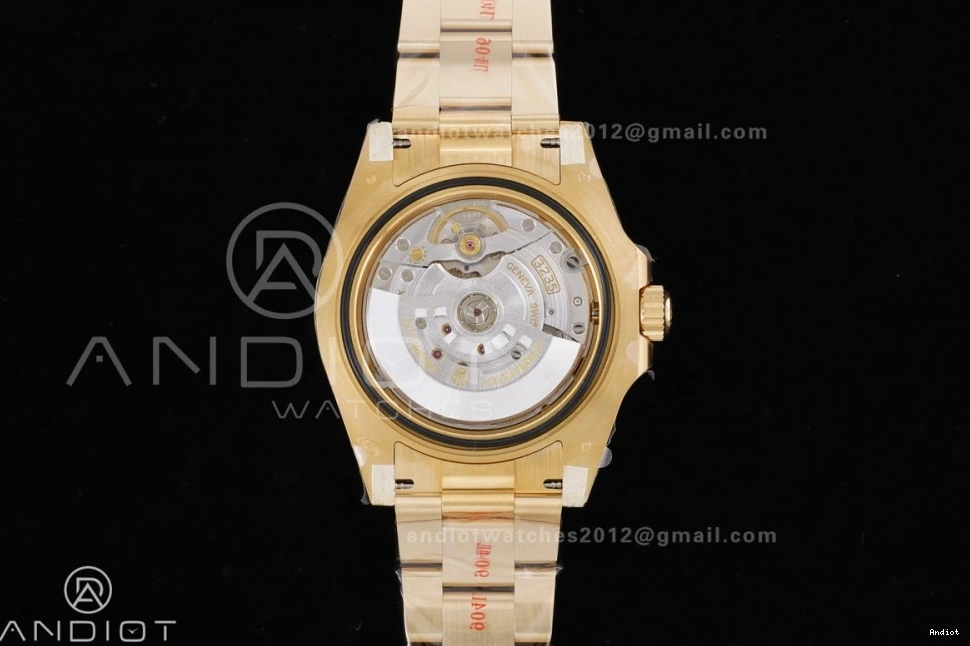 Bracelet On LN Best 1:1 Dial Black YG Submariner Edition 126618 YG SH3235 Clean 0407